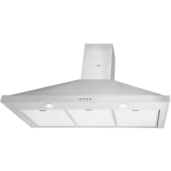 شفاط هرمي بلت ان تربو اير، 90 سم، C593 2.0 C IX/F/90 - فضي