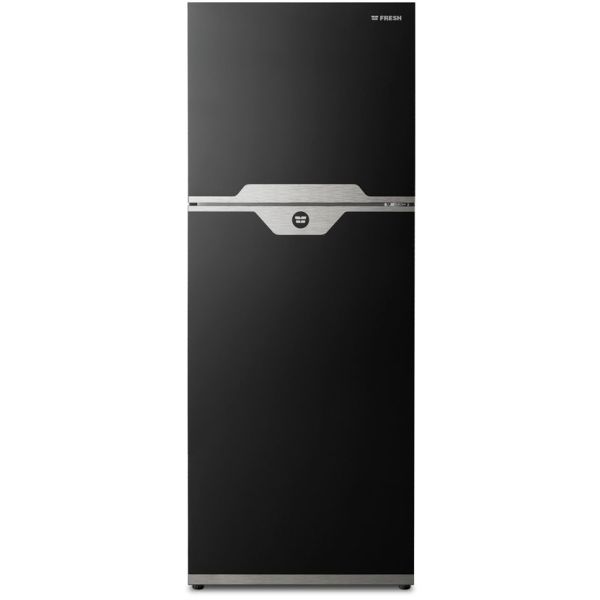ثلاجة فريش، نوفروست، 397 لتر ، FNT-BR470KGMOD - أسود