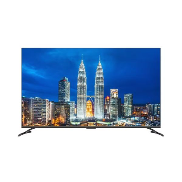 تلفزيون سمارت تورنيدو، 50 بوصة، UHD ،LED، بدون اطار، رسيفر داخلي، 50UA3400E - اسود