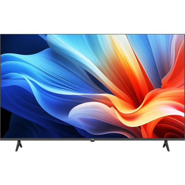 تلفزيون سمارت هاير، 50 بوصة، بدون اطار، رسيفر داخلي،LED، 4K UHD، H50K80EU - اسود