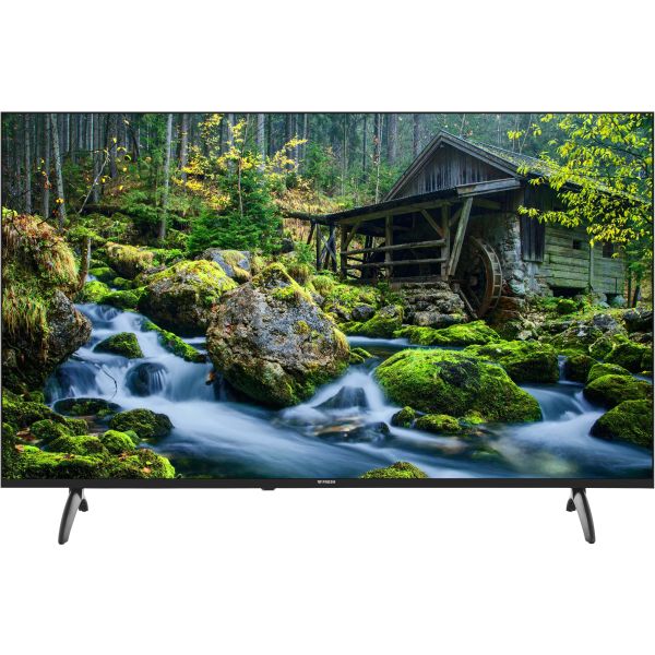 تليفزيون سمارت فريش، 50 بوصة، بدون أطار، UHD، ريموت يدعم خاصيه الاوامر الصوتيه، حامل حائط هديه، 50MU433G - اسود