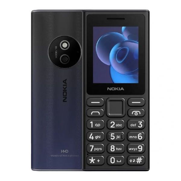 موبايل نوكيا 125 ، 2.0 بوصة ، شريحتين اتصال ، TA-1655 - أسود