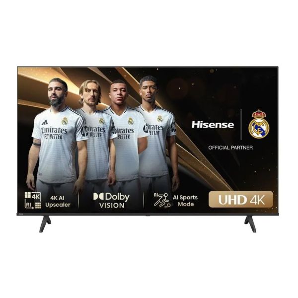 تلفزيون سمارت هايسينس، 50 بوصة، 4K UHD، LED ، 50A6N - اسود