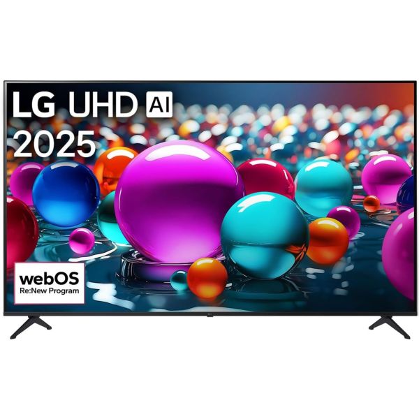 تلفزيون سمارت الي جي، 65 بوصة، UHD ،4K، ريسيفر داخلي، 65UA84006LB - اسود
