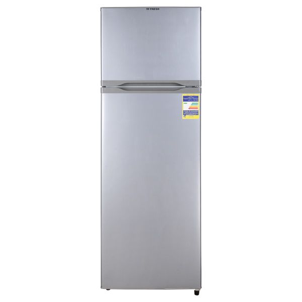 ثلاجة ديفروست فريش، 294 لتر، 2باب، FDD-B315BS - فضي