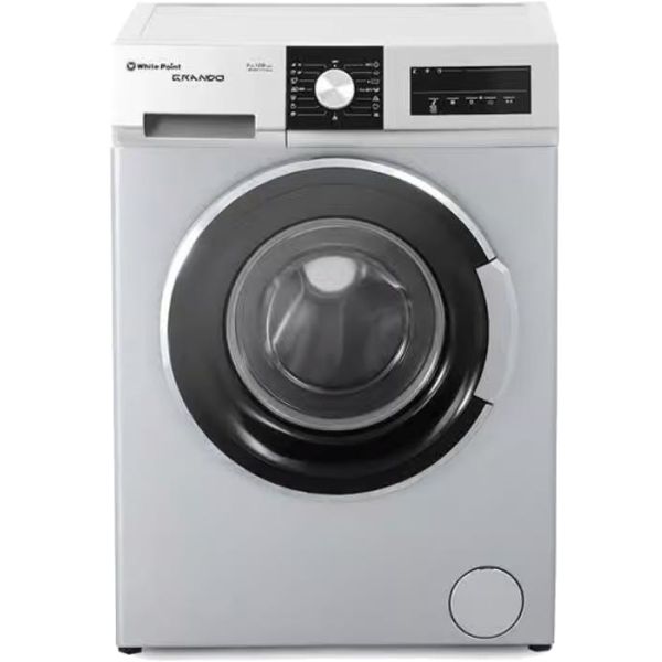 غسالة ملابس تحميل امامي وايت بوينت، 7 كجم، ديجيتال، WPW71015DSWS - فضى