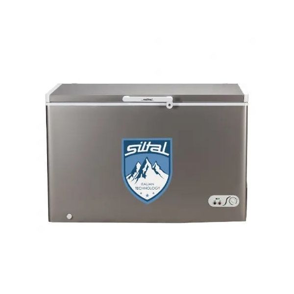 ديب فريزر افقى سيلتال، 485 لتر، CF485 - فضى