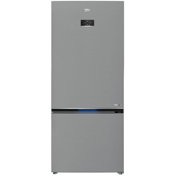 ثلاجه بيكو نوفروست 509 لتر، شاشة ديجيتال تاتش، انفرتر، RCNE590E35ZXP2 - اسود