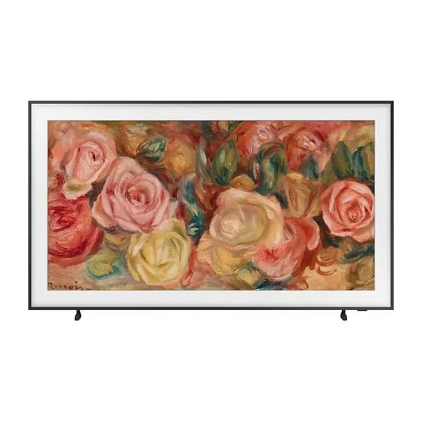 تلفزيون سمارت سامسونج، Qled، دقة 4K، ريسيفر داخلي، 55 بوصة، إطار بنى، The Frame QA55LS03DAUXEG - أسود 