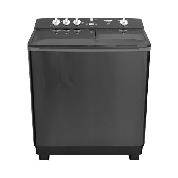 غسالة ملابس تورنيدو، نصف أوتوماتيك، 7 كجم،TVH-HM07T(BK) - أسود
