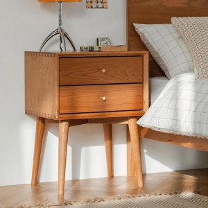 Counter Wood Modern Commode,60x45x30 cm -Dark wooden