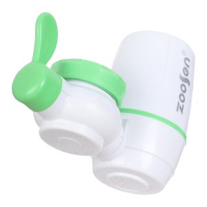 Plastic Faucet Filter for Water Purification, 7 Stage - White