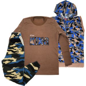 Milton Pajama for Boys, 3 Pieces