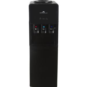 Armadillo WDS-CAB-BK-0000 Water Cooler, 3 Taps, Cold/Hot/Warm, with Cabinet - Black