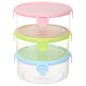 Winner Blast Round Refrigerator Box Set, 3 Pieces, 1 Liter