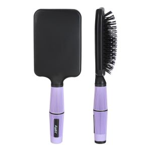 Rectangular Plastic Hair Brush, 8×25 cm