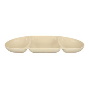 Max Plast Nuts Bowl Plate, 3 Eyes, 33×15 cm