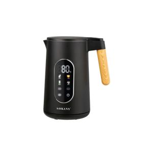 Sokany SK-09052 Electric Kettle, Digital, 1.7L, 2200W - Black