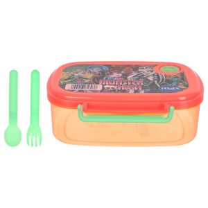 Max Plast Rectangular Lunch Box Disney shapes, 3 Pieces, 20×16×7 cm