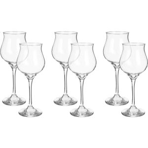 Pasabahce Glass Glasses Set, 6 Pieces, 305 ml - Clear