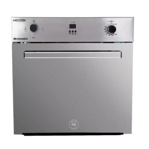 Unionaire BO66S1-119-DSF-MD-AL Built-in Gas Oven, 60 cm, Grill, Fan, Full Safety, Digital - Silver