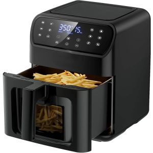 Silver Crest AF-18 Essential Air Fryer, 5.5L, 1700 Watt - Black