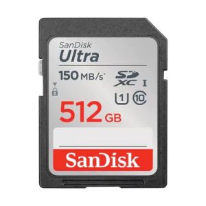 كارت ذاكرة سانديسك، 512 جيجا بايت، 150 ميجا بايت / ثانية، 512GGN6IN - اسود