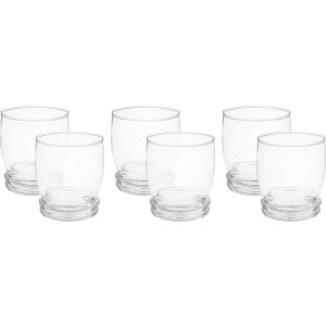 Luminarc Glass Tea Set, 6 Pieces, 310 ml - Clear