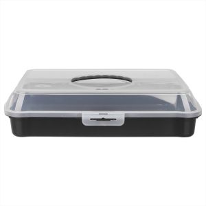 Elite Square Plastic Meals Box, 45×30 cm 