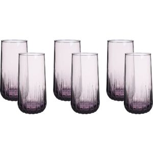 Pasabahce Glass Cup Set, 6 Pieces, 360 ml - Clear