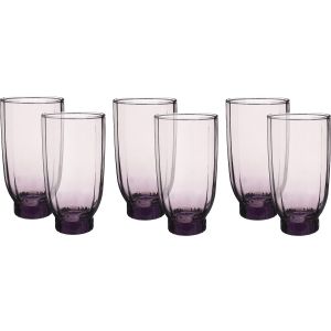 Pasabahce Glass Cup Set, 6 Pieces, 400 ml - Clear