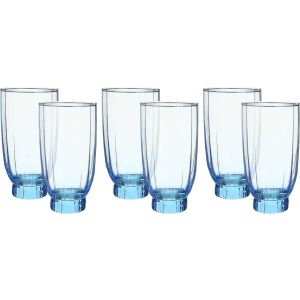 Pasabahce Glass Cup Set, 6 Pieces, 400 ml - Clear