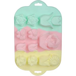 Silicone Cake Mold, 11 Eyes, 29×17 cm - Multicolor