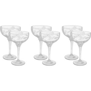Snabel Glass Cup Set, 6 Pieces, 240 Ml - Clear