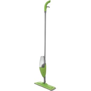 Weazy Mop with Spray Stainless Steel Handle, 130 cm, 700 ml - Green Gray