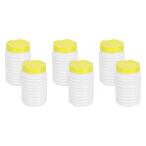 Winner Plast Spice and Jar Set, 6 Pieces, 400 ml - Lemon