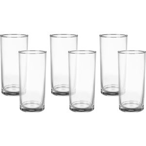 Lav Glass Shop Set, 6 Pieces, 295 ml - Clear