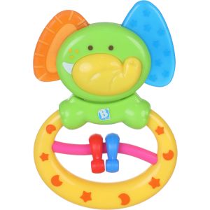 Plastic Rattles Toy for Baby- Multicolor