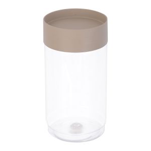 Max Plast Round Plastic Jar, 1000 ml