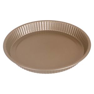 Rocky Teflon Round Cake Mold, 29 cm - Copper