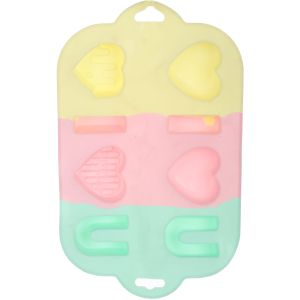 Silicone Cake Mold, 8 Eyes, 29×16 cm - Multicolor