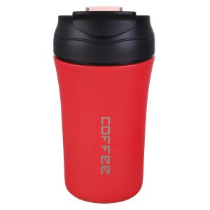 Falmer Plastic Water Bottle, Clip Lid and Straw, 400 ml
