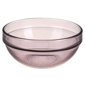 Pasabahce Glass Bowl, 1135 ml - Mauve
