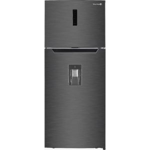 White Whale WR-4385 HBX No Frost Refrigerator, 430 Liter, 2 Doors, With Dispenser - Black