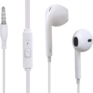 Jnuobi YX-02 Extra Bass Wired Earphone - White