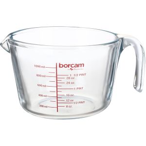 Pasabahce Thermal Glass Borcam Measuring, 1000 ml - Clear
