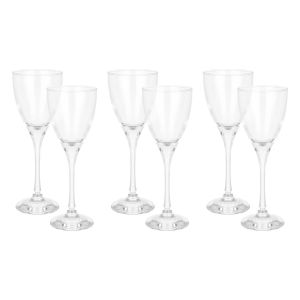 Pasabahce Glass Juice Cups Set, 6 Pieces, 205 ml - Clear