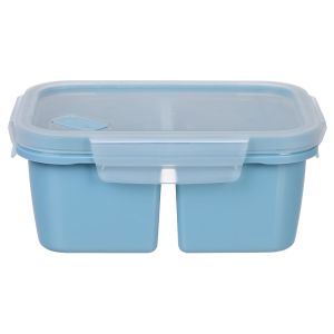 Snips Plastic Lunch Box, 0.8 Liter, 2 Eyes - Petrol