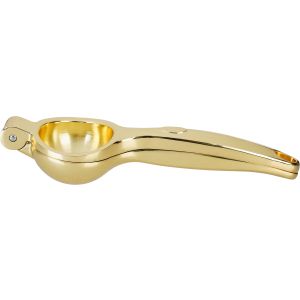 Stainless Steel Lemon Squeezer, 20×6 cm - Gold