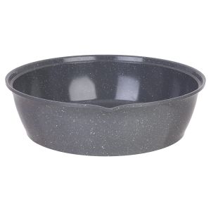 Master Flower Granite Oven Tray, 30 Cm - Grey